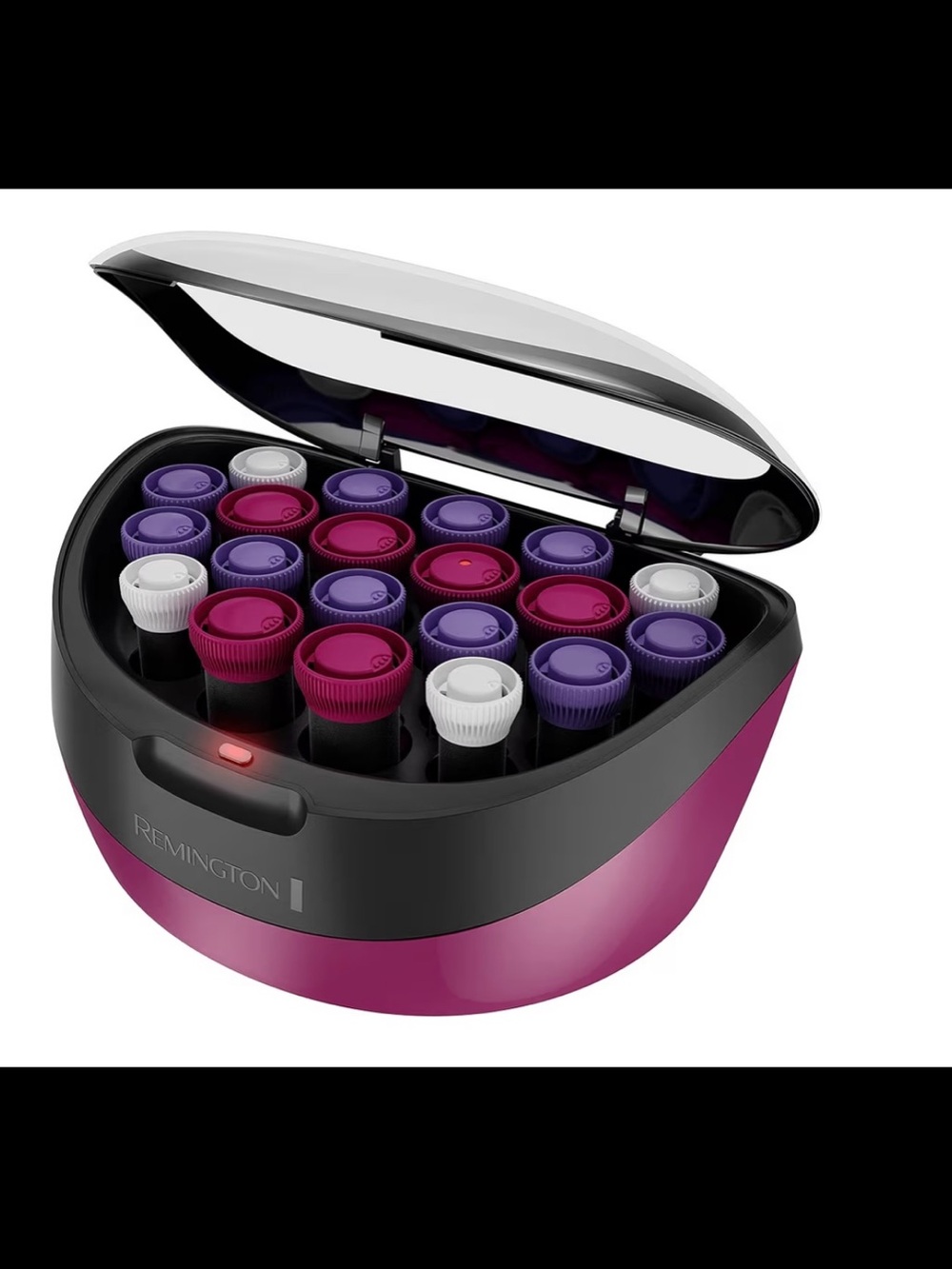 Remington Hot Curlers - Wax Core Velvet Ionic Conditioning 20Pc. Set with Clips